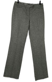 Dámské šedé vlněné kalhoty Esprit 