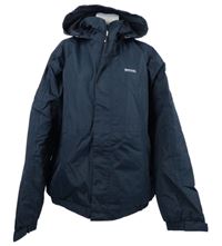 Pánska tmavomodrá šušťáková outdoorová jarná bunda s kapucňou Regatta