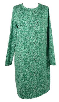 Dámské zelené kytičkované šaty F&F