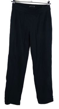 Dámské tmavomodré crop teplákové kalhoty M&S