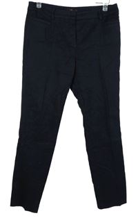 Dámské tmavomodré kalhoty s puky Next 