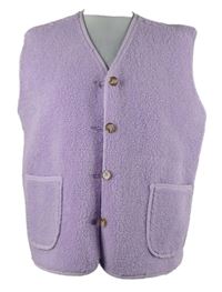 Dámská lila buklé vesta Season 