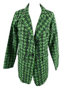 Dámský khaki-zelený vzorovaný oversized blejzr I Saw it First 