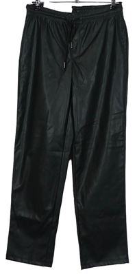 Dámske čierne koženkové nohavice Esmara