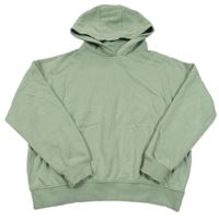 Svetlozelená oversize mikina s kapucňou F&F