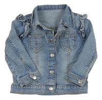 Modrá rifľová bunda Matalan