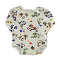 Biele body s Mickey mousem Disney