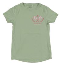 Mintové tričko s tenisovými raketami Name it