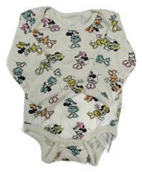 Bílé body s Minnie
