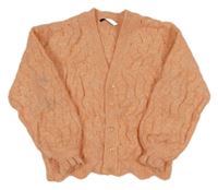 Lososový melírovaný prepínaci sveter George