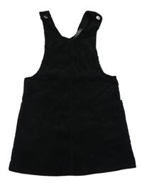 Čierne menšestrové na traké šaty s vreckami F&F