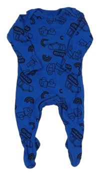 Modrý overal s nákladiakmi F&F