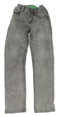 Šedé teplákové rifle Dopodopo