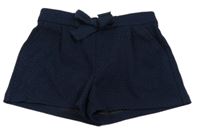 Tmavomodré třpytivé kraťasy Okaidi