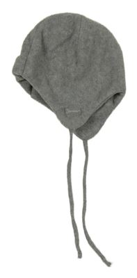 Šedá fleecová čepice 