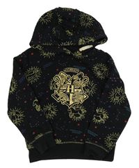 Čierna mikina s Harry Potterem a kapucňou zn. M&S