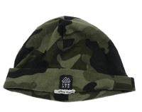 Khaki army fleecová čepice Next vel. 7-10 let 