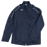 Tmavomodrá športová prepínaci mikina s logom Jako