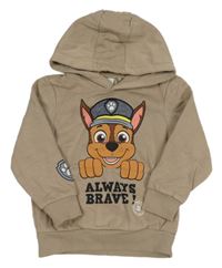 Béžová mikina s Paw Patrol a kapucí C&A