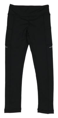 Černé sportovní legíny s kapsami Dunnes