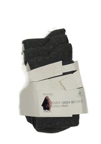 Nové - 3x - Tmavošedé melírované ponožky St. Bernard vel. 31-36