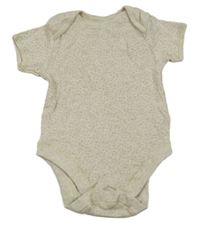 Béžové melírované puntíkaté body George