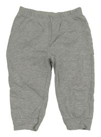 Šedé melírované tepláky Benetton