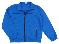 Modrá šušťáková funkčná športová bunda crane