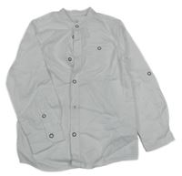 Biela vzorovaná košeľa coolclub