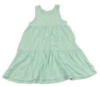 Svetlozelené bavlnené šaty F&F
