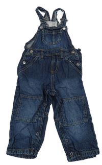 Tmavomodré laclové rifle Lupilu