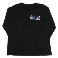 Černé triko s ovladačem George