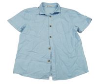 Světlemodrá melírovaná košile H&M