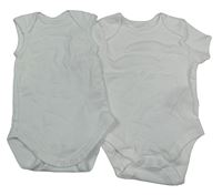 2x biele body