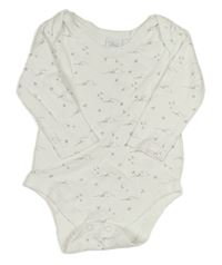 Biele vzorované body Disney
