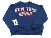 Tmavomodrá mikina s nápisom Zara