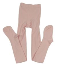 Světlerůžové punčocháče H&M