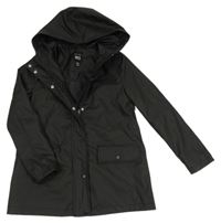 Černá nepromokavá jarní bunda s kapucí Name it