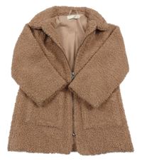 Staroružový huňatý podšitý kabát H&M