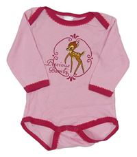 Ružové body s Bambi zn. Disney