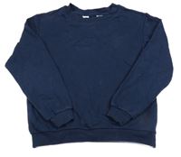 Tmavomodrá mikina H&M