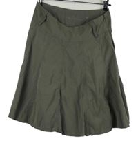 Dámská hnědá šusťáková sukně Zero 