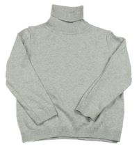 Světlešedý svetr s rolákem Primark