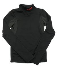 Černo-šedé sportovní thermo triko Decathlon