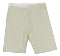 Biele elastické kraťasy C&A