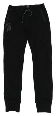 Černé tepláky s nápisem INDIAN BLUE JEANS