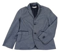 Modré melírované sako H&M