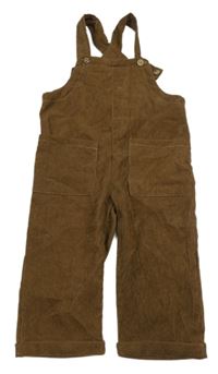 Hnedé na traké manšestráky