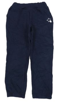 Tmavomodré tepláky s hviezdou Topolino