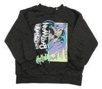 Antracitová mikina s Batmanem H&M